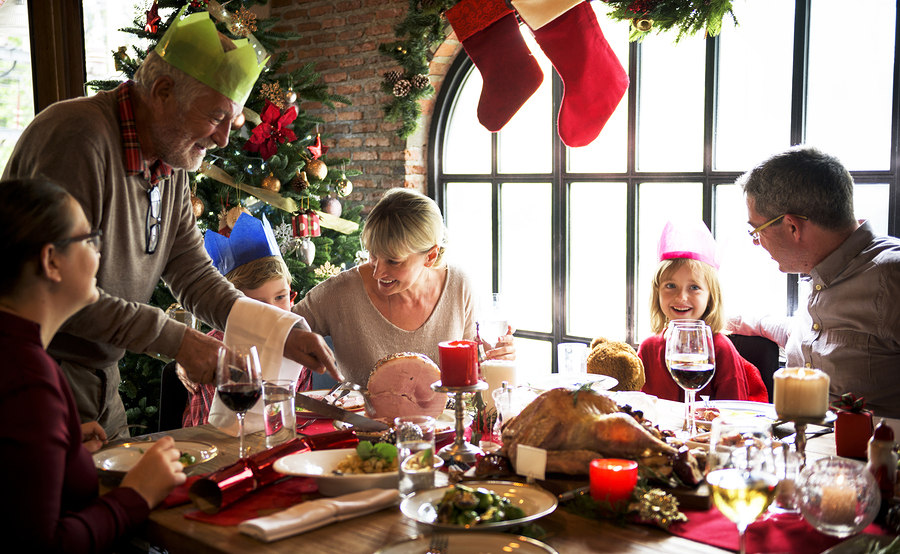 One tip for navigating holiday gatherings with hearing loss is to request accommodations ahead of time.