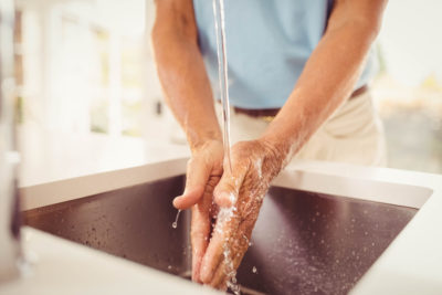 One of the ways to prevent pneumonia for seniors is to wash your hands often.