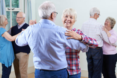 One of our social wellness tips for seniors is to make new connections doing the things you enjoy, like dancing.