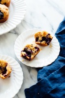 One of the healthy breakfast ideas in this post is a blueberry muffin