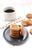 One of the healthy dessert recipes in this post is peanut butter cookies