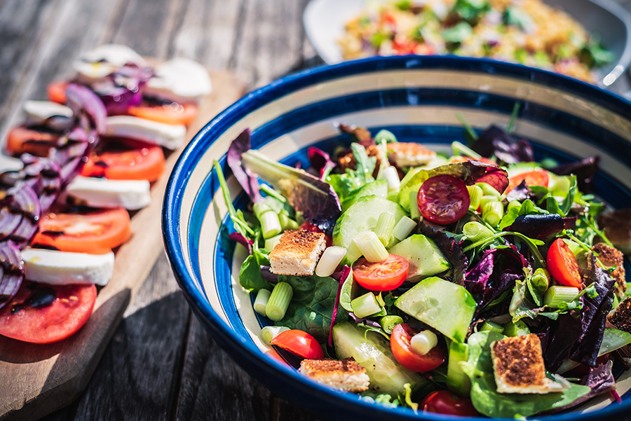 These no-cook summer salads are as refreshing as they are easy to make!