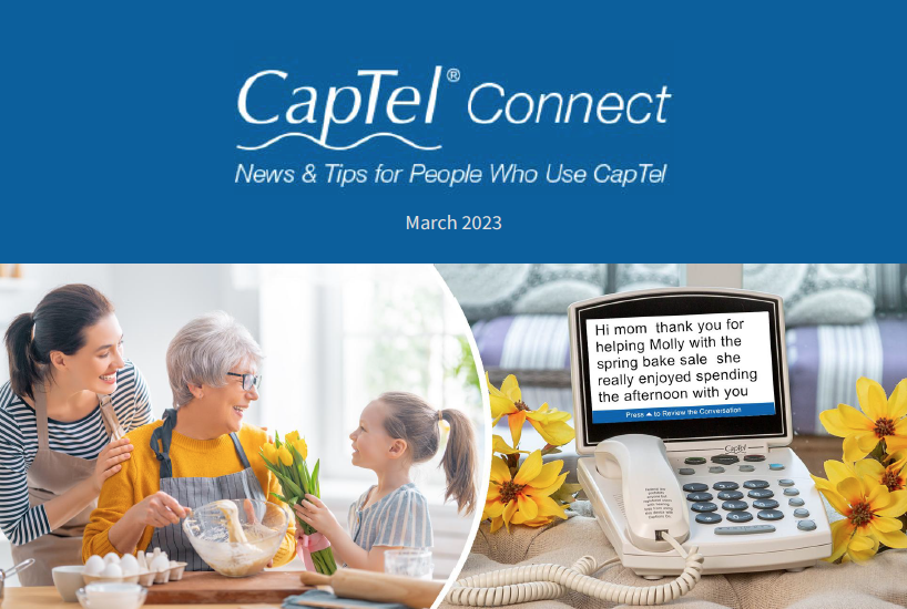 CapTel March 2023 Newsletter