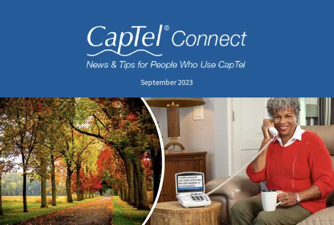 CapTel September 2023 Newsletter