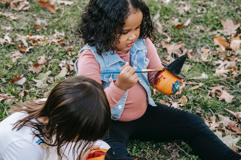 Many of these fall projects to do with kids are also a great excuse to get outside and enjoy nature.