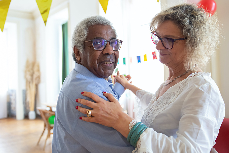 One of the top health benefits of dancing for seniors is the social connections dancing can create.