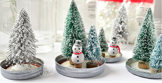 A variety of winter crafts and DIY projects for seniors to enjoy.