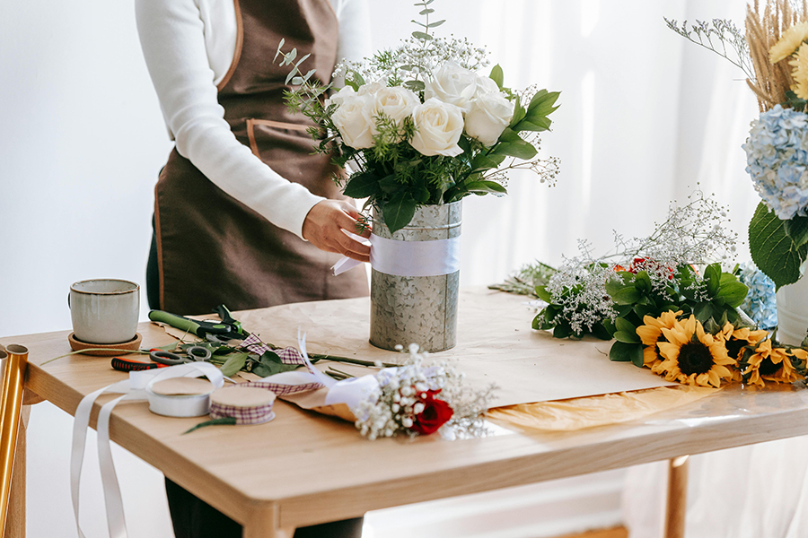 DIY flower projects