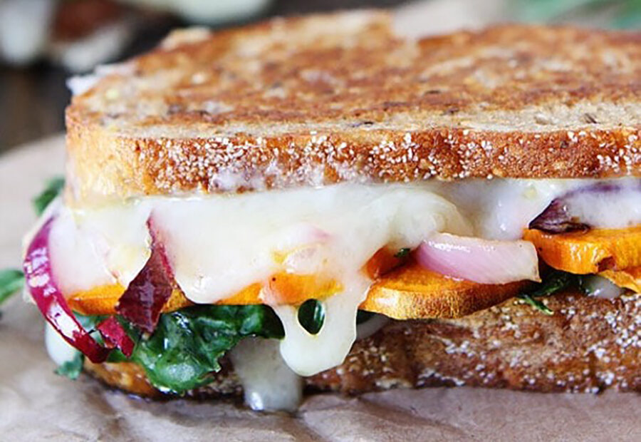 A delicious and nutritious grilled cheese sandwich recipe that is quick and easy to make.