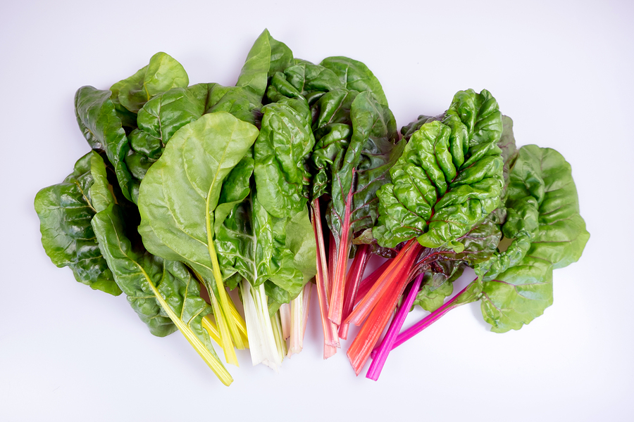 Fresh spring vegetables being planted in a garden