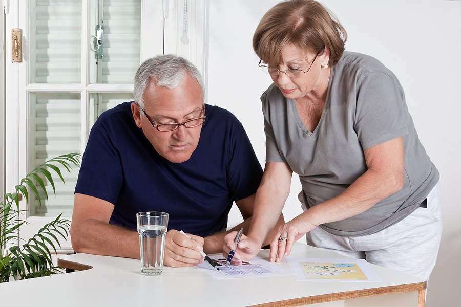 Word games for seniors designed to improve cognitive health.