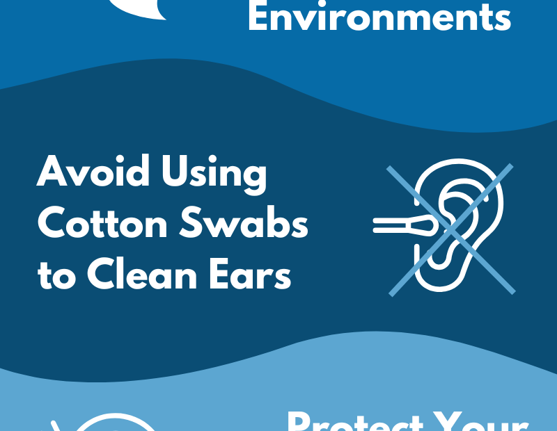 Some tips for maintaining hearing health include protecting your ears from loud noises.